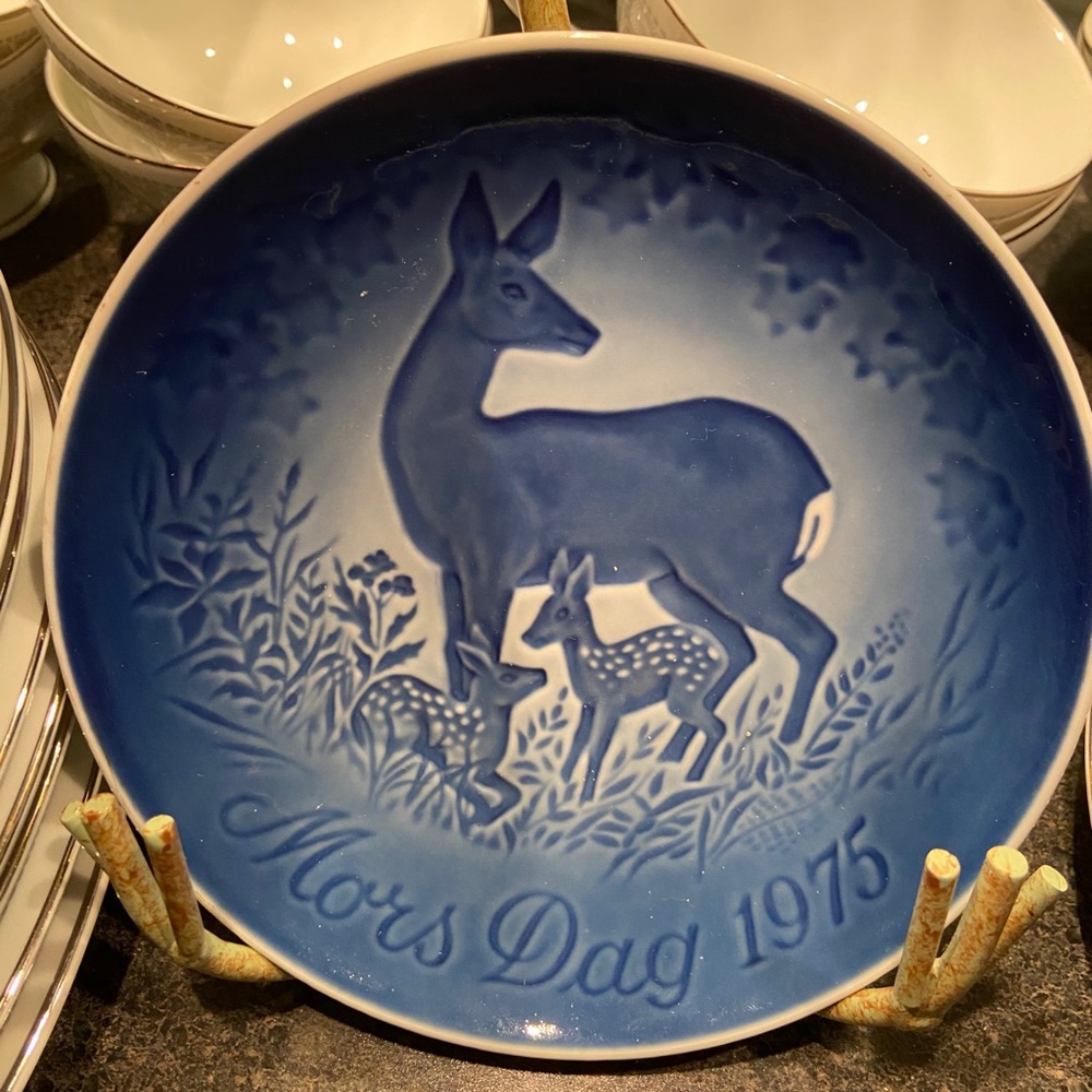 6” Royal Copenhagen Porcelain Plate - 1975
